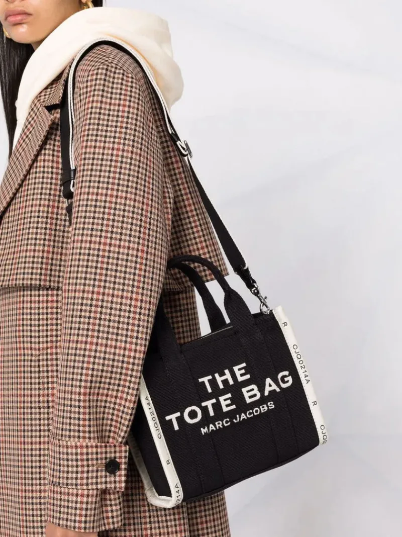 Bags>MARC JACOBS The Jacquard Small Tote Bag