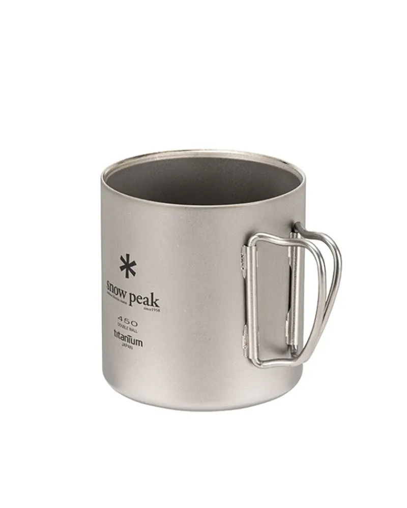 Outdoor | Home>SNOW PEAK Ti Double Wall Mug 450