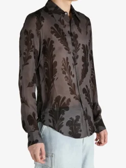 Shirts>DRIES VAN NOTEN Tight Fit Shirt