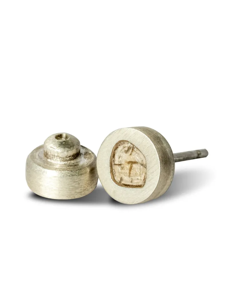 Jewelry | Jewelry>PARTS OF FOUR Tiny Stud Earring (0.1 CT, Diamond Slab, MA+DIA)
