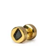 Jewelry | Jewelry>PARTS OF FOUR Tiny Stud Earring (Fuse, 0.1 CT, Black Diamond Fragment, YGA+KFRDIA)