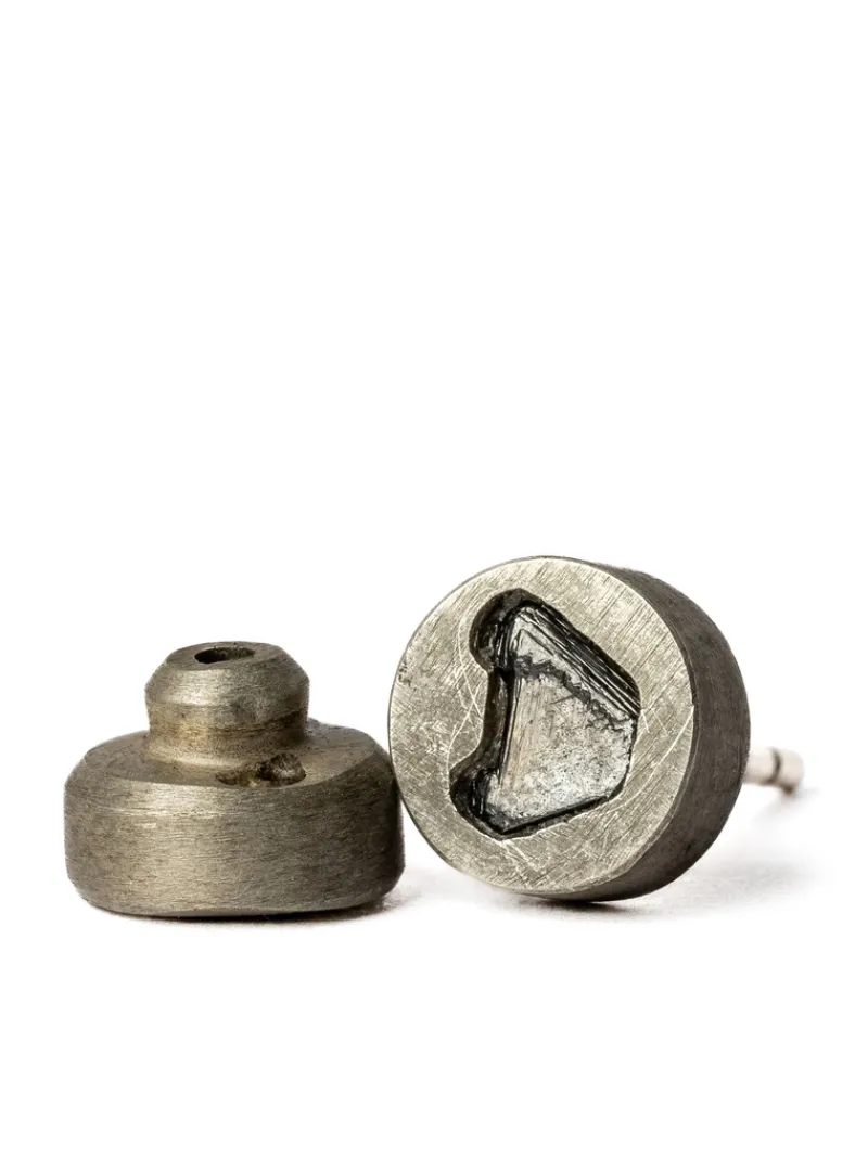 Jewelry | Jewelry>PARTS OF FOUR Tiny Stud Earring (Fuse, 0.1 CT, Black Diamond Fragment, DA+KFRDIA)