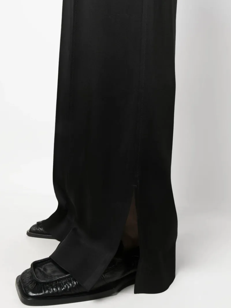 Pants>JIL SANDER Track-Inspired Satin Trousers