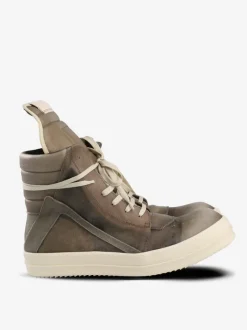 Sneakers>RICK OWENS Transparent Leather Geobaskets