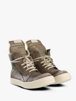 Sneakers>RICK OWENS Transparent Leather Geobaskets