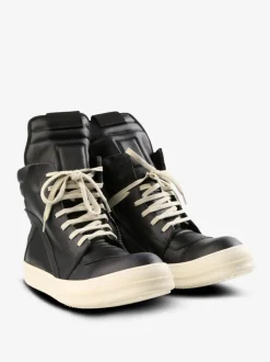 Sneakers>RICK OWENS Transparent Leather Geobaskets