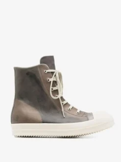 Sneakers>RICK OWENS Transparent Leather Sneakers