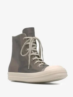 Sneakers>RICK OWENS Transparent Leather Sneakers