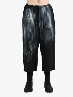 Pants>YOHJI YAMAMOTO POUR HOMME Tucked Seam Pants