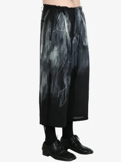Pants>YOHJI YAMAMOTO POUR HOMME Tucked Seam Pants