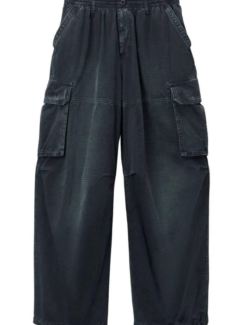 Pants>ALEXANDER WANG Turned Down Elastic Cargo Pant