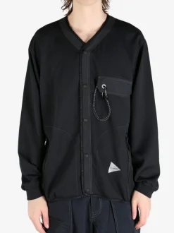 Shirts>AND WANDER 62 Vent Cardigan