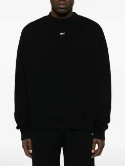 Sweats & Hoodies>OFF-WHITE Vibe Arrow Skate Crewneck Sweatshirt