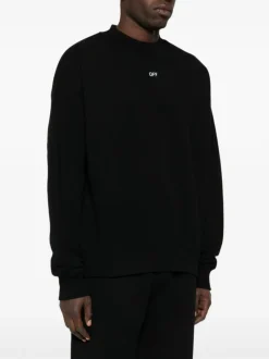 Sweats & Hoodies>OFF-WHITE Vibe Arrow Skate Crewneck Sweatshirt