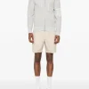 Sweats & Hoodies>THOM BROWNE W/4 Bar Stripes Intarsia Hoodie