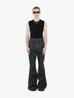 Jeans>DET BLEV SENT Waxed Varet Jeans