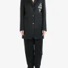 Jackets & Coats>SIMONE ROCHA W/Emb Longline Plunge Jacket