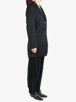 Jackets & Coats>SIMONE ROCHA W/Emb Longline Plunge Jacket
