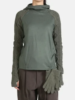 Sweats & Hoodies>HYEIN SEO W/Gloves Techwool Hoodie
