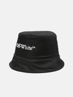 Hats>OFF-WHITE WHITE - Men Bookish Bucket Hat