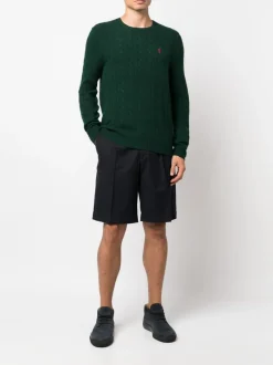 Knitwear>POLO RALPH LAUREN Wool Cable-Knit Sweater