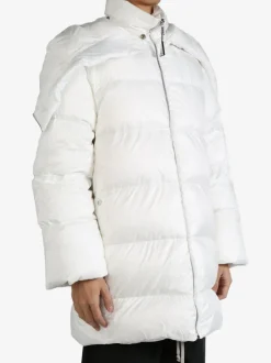 Jackets & Coats | Jackets & Coats>RICK OWENS X MONCLER Woven Hooded Cyclopic Coat