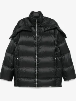 Jackets & Coats | Jackets & Coats>RICK OWENS X MONCLER Woven Hooded Cyclopic Coat