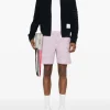 Jackets & Coats>THOM BROWNE Zip Up Funnel Neck Jacket